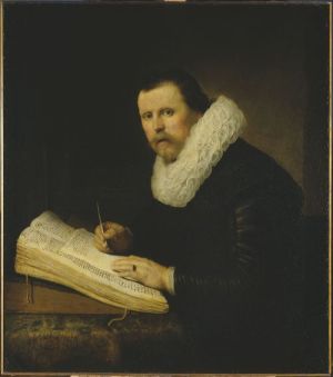 Retrato de un estudioso. Rembrandt.